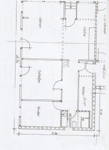 Půdorys ubytování Chalet Sunnegg