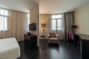 TV/trung tâm giải trí tại Orange Hotel Shanghai Changfeng Park