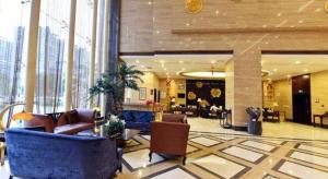 Posezení v ubytování Fuzhou Fuqing Ruixin Hotel + 86 fotografií