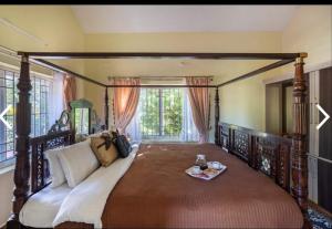 Postel nebo postele na pokoji v ubytování MOUNTAIN OF MAGICS