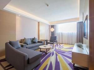 Χώρος καθιστικού στο Lavande Hotels· Suizhou Wenfeng
