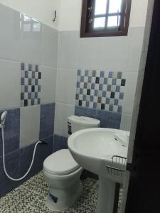 Et badeværelse på Sahan Villa