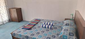 Postel nebo postele na pokoji v ubytování summer wave