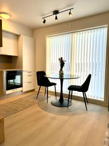 Køkken eller tekøkken på Modern small apartment