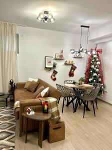 Χώρος καθιστικού στο Aba Fly & Rest