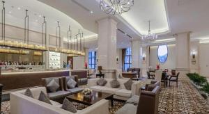 Posezení v ubytování Yin Run Jin Jiang Castle Hotel