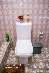 Koupelna v ubytování llc APARTMENT