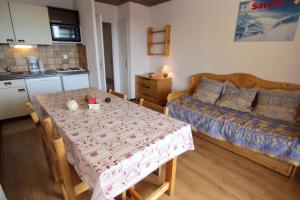 Kuchyň nebo kuchyňský kout v ubytování Eterlous Appartements VTI