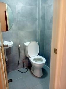 Koupelna v ubytování Guest hotel Palestina Pili