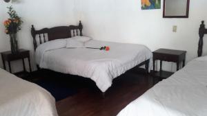 Postel nebo postele na pokoji v ubytování Hotel Europa