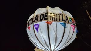 La casa se los abuelos في San Pablo Villa de Mitla: بالون أبيض مكتوب عليه كلمة فقر الدم