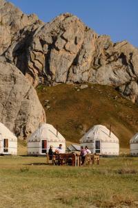 Příroda nedaleko luxury tent