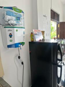 Kuchyň nebo kuchyňský kout v ubytování Island Wave Surf Hostel