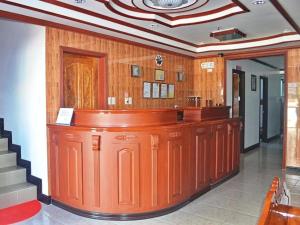 Vstupní hala nebo recepce v ubytování Mayon Backpackers Hostel