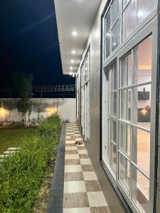 O grădină în afara Green valley resort