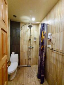 Koupelna v ubytování Kond Xostel