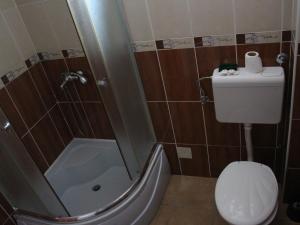 Koupelna v ubytování Hostel S