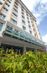 a view of the entrance of a hotel at One Pacific Hotel and Serviced Apartments in George Town