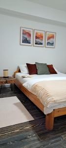 Postel nebo postele na pokoji v ubytování Apartman Maximus