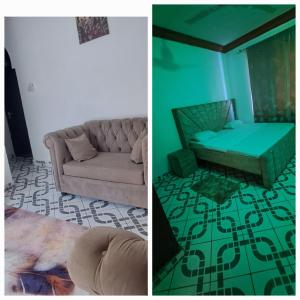 Χώρος καθιστικού στο UrbanNest stays