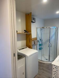 Kuchyň nebo kuchyňský kout v ubytování Birchwood