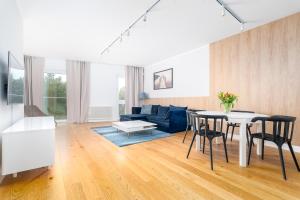 Et opholdsområde på Przy Plaży - City Apartments
