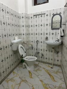 Koupelna v ubytování Tiny Spot Hostel Rishikesh