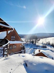 Bieszczadzki Ośrodek Wypoczynkowo Konferencyjny DANFARM v zimě