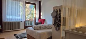 Ένα ή περισσότερα κρεβάτια σε δωμάτιο στο Haus Zedlacher