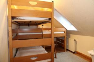 Llit o llits en una habitació de Oberdeck Backbord