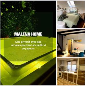 Ένα ή περισσότερα κρεβάτια σε δωμάτιο στο Private cottage with hot tub