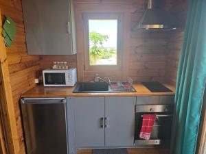 Kuchyň nebo kuchyňský kout v ubytování Soleil Passion en plein cœur de ville + 5 fotografií