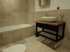 Ένα μπάνιο στο Domaine des Granges