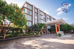 Το κτήριο όπου στεγάζεται το ξενοδοχείο