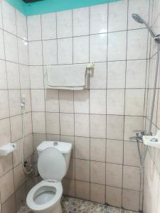 Koupelna v ubytování Badenk Hôtel