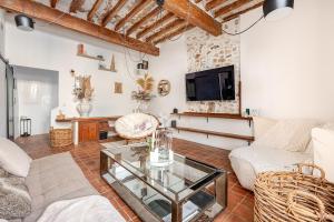 TV/trung tâm giải trí tại Exceptional apartment +27 ảnh