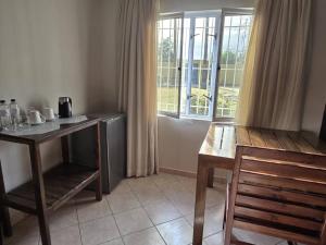 Η κουζίνα ή μικρή κουζίνα στο Vogelsang Guesthouse