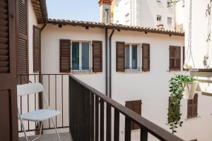 Balkón nebo terasa v ubytování Attico Malatesta
