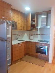 Køkken eller tekøkken på Gailurenea Apartamento Panticosa