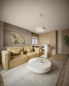 Et opholdsområde på Apartment Solis 6