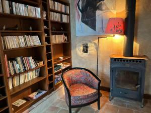 Η βιβλιοθήκη της παραθεριστικής κατοικίας