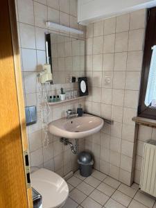 Un baño de Gasthof Schneider Pautzfeld