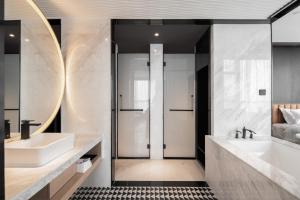 Koupelna v ubytování Starway Hotel Chengdu Longquan Economic Port Baiyunxi