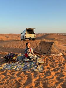 Gestir sem dvelja á Desert camping trips