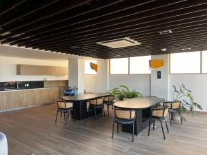 Кухня или мини-кухня в Floor 17 City views Americana & Chapultepec
