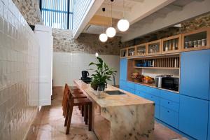 Η κουζίνα ή μικρή κουζίνα στο Capim Limão Country House