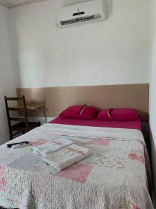 Postel nebo postele na pokoji v ubytování Hotel New