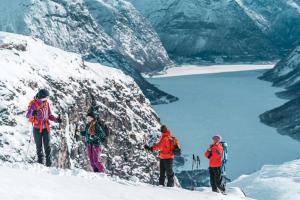 Το Charming House In Loen, In The Heart Of Nordfjord τον χειμώνα