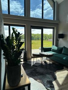 Posezení v ubytování Cichy Zakątek Sasino