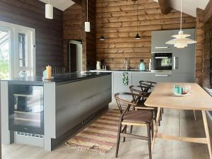 Kuchyň nebo kuchyňský kout v ubytování Bjerghytte Med Fremragende Skiløjper + 32 fotografií